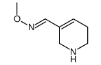 N-methoxy-1-(1,2,3,6-tetrahydropyridin-5-yl)methanimine结构式