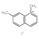 Quinolinium,1,7-dimethyl-, iodide (1:1) structure