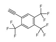 1-ethynyl-2,4,5-tris(trifluoromethyl)benzene Structure