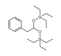 5-benzyl-3,3,7,7-tetraethyl-4,6-dioxa-3,7-disilanonane结构式