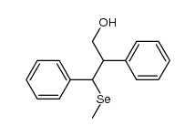 3-(methylselanyl)-2,3-diphenylpropan-1-ol Structure