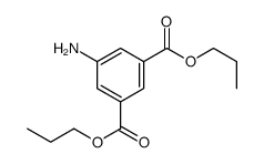 dipropyl 5-aminobenzene-1,3-dicarboxylate结构式