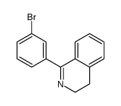 1-(3-bromophenyl)-3,4-dihydroisoquinoline Structure