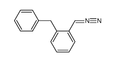 1-benzyl-2-(diazomethyl)benzene结构式