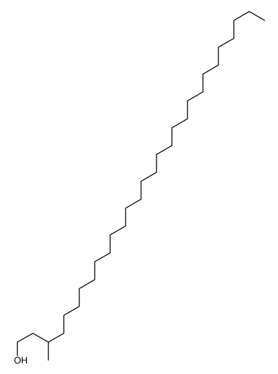 3-methylnonacosan-1-ol Structure