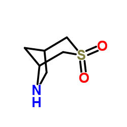 3-Thia-6-azabicyclo[3.2.1]octane 3,3-dioxide Structure