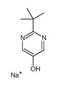 sodium,2-tert-butylpyrimidin-5-olate结构式