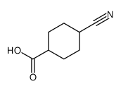 Trans-4-cyanocyclohexanecarboxylic acid Structure