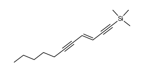 (3E)-1-(trimethylsilyl)-undec-3-en-1,5-diyne Structure