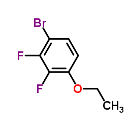 1-Bromo-4-ethoxy-2,3-difluorobenzene Structure