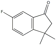 6-FLUORO-3,3-DIMETHYL-2,3-DIHYDRO-1H-INDEN-1-ONE图片