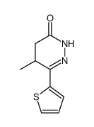 5-methyl-6-(thiophen-2-yl)-4,5-dihydropyridazin-3(2H)-one Structure