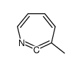3-methyl-1-azacyclohepta-1,2,4,6-tetraene Structure