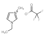 1-Ethyl-3-Methylimidazolium Trifluoroacetate Structure