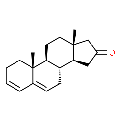 3,5-Androstadien-16-one结构式