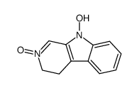 3,4-dihydro-9-hydroxy-β-carboline结构式