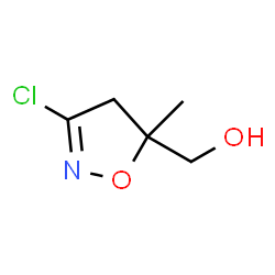 (3-chloro-5-Methyl-4,5-dihydroisoxazol-5-yl)Methanol Structure