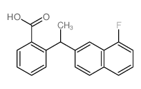 Benzoic acid,2-[1-(8-fluoro-2-naphthalenyl)ethyl]- picture