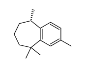 2,5β,9,9-Tetramethyl-6,7,8,9-tetrahydro-5H-benzocycloheptene structure