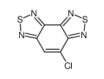 4-chlorobenzo(1,2-c:3,4-c')bis(1,2,5)thiadiazole结构式
