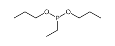 dipropyl ethylphosphonite Structure