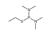 1-(ethylthio)-N,N,N',N'-tetramethylphosphinediamine Structure