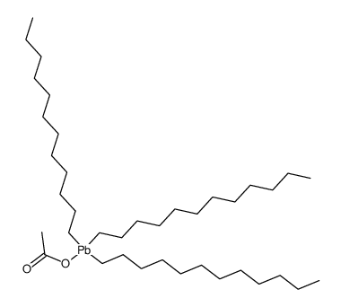 tridodecyl lead (1+), acetate结构式