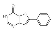 6-PHENYL-3,4-DIHYDROTHIENO[3,2-D]PYRIMIDIN-4-ONE Structure