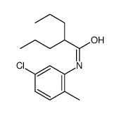 N-(5-chloro-2-methylphenyl)-2-propylpentanamide结构式