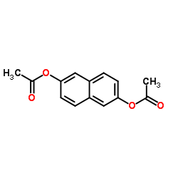 2,6-Naphthalenediyl diacetate Structure