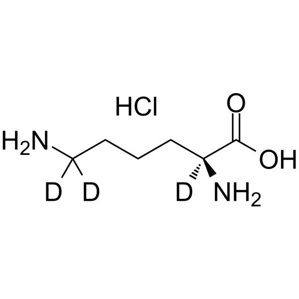 L-Lysine-d3 hydrochloride Structure