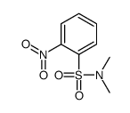 N,N-二甲基-2-硝基苯磺酰胺结构式