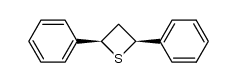 cis-2,4-diphenylthietane Structure