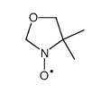 4,4-dimethyloxazolidine-N-oxyl Structure