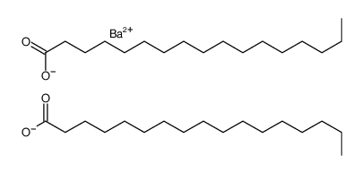 barium heptadecanoate Structure