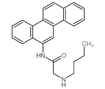 Acetamide,2-(butylamino)-N-6-chrysenyl-结构式