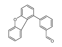 3-dibenzofuran-1-ylbenzaldehyde结构式