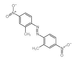 o,o'-Azotoluene,4,4'-dinitro- (8CI) Structure