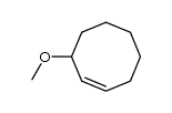 (Z)-(RS,3RS)-3-Methoxy-1-cycloocten结构式