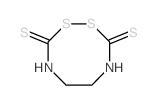 1,2,4,7-Dithiadiazocine-3,8-dithione,tetrahydro- Structure