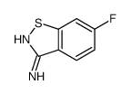 6-氟苯并[d]异噻唑-3-胺结构式