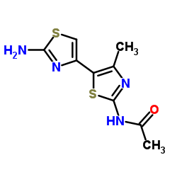 N-(2-AMINO-4'-METHYL-[4,5']BITHIAZOLYL-2'-YL)-ACETAMIDE structure