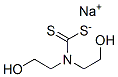 sodium (bis(2-hydroxyethyl)amino)methanedithioate Structure