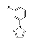 2-(3-bromophenyl)-2H-1,2,3-triazole Structure