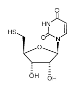 5'-thio-5'-deoxyuridine Structure