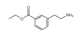 3-(2-amino-ethyl)-benzoic acid ethyl ester Structure