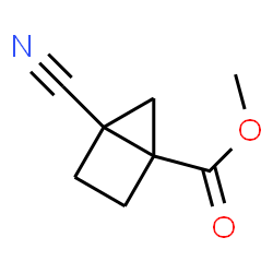 Bicyclo[2.1.0]pentane-1-carboxylic acid, 4-cyano-, methyl ester (9CI) Structure