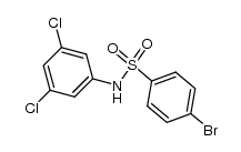 4-bromo-benzenesulfonic acid-(3,5-dichloro-anilide)结构式