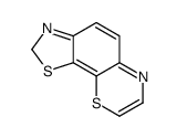 2H-Thiazolo[4,5-h][1,4]benzothiazine(9CI) structure