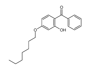 (4-heptoxy-2-hydroxyphenyl)-phenylmethanone Structure